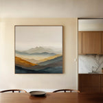 Abstract 927 Canvas Art 60 x 60 cm / Stretched on hidden frame