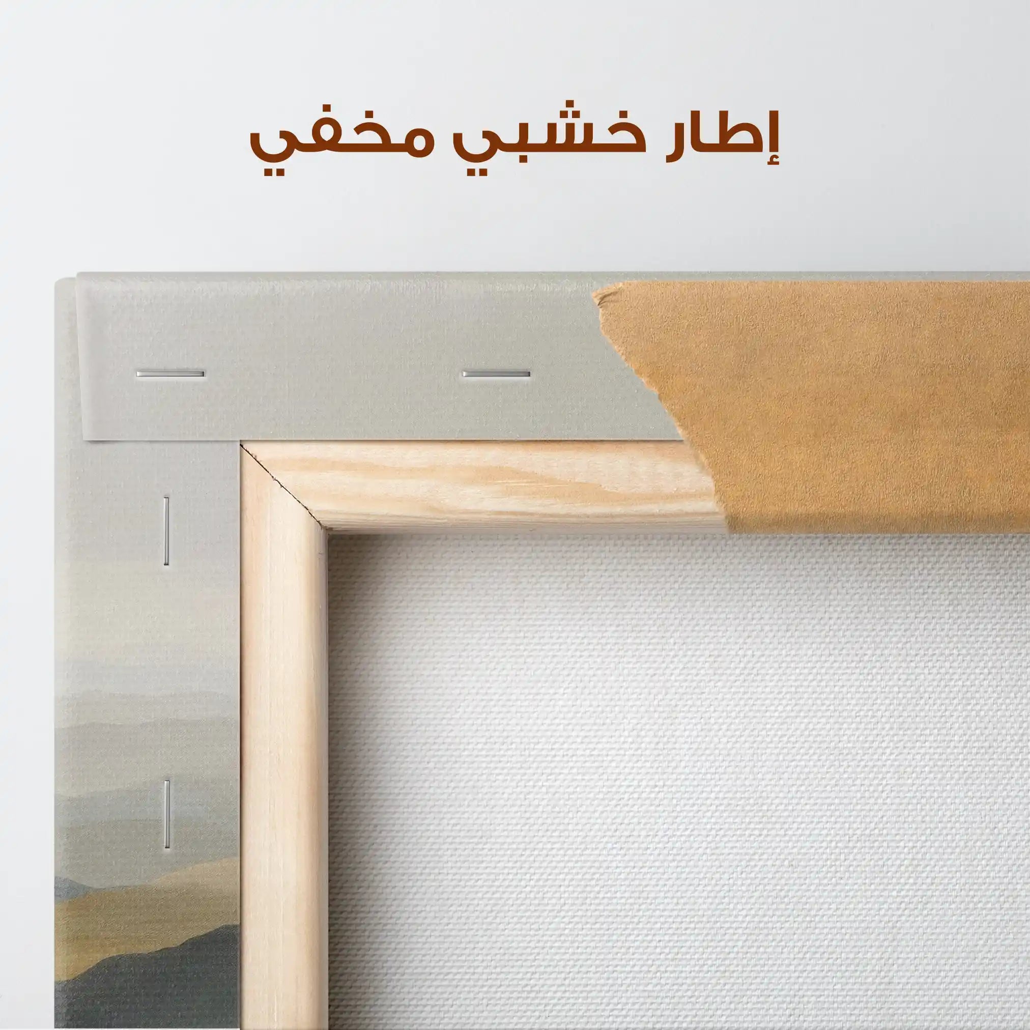 Abstract 927 Canvas Art 60 x 60 cm / Stretched on hidden frame