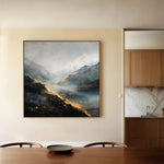 Abstract 928 Canvas Art 60 x 60 cm / Stretched on hidden frame