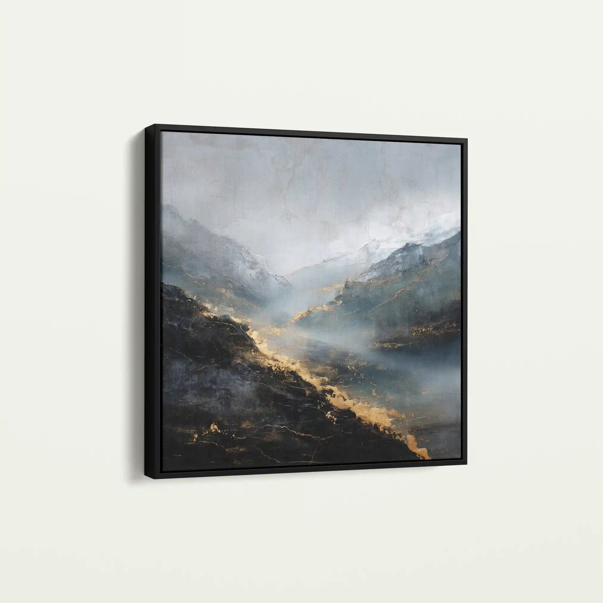 Abstract 928 Canvas Art 60 x 60 cm / Stretched on hidden frame