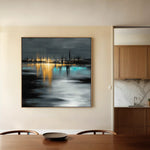 Abstract 929 Canvas Art 60 x 60 cm / Stretched on hidden frame