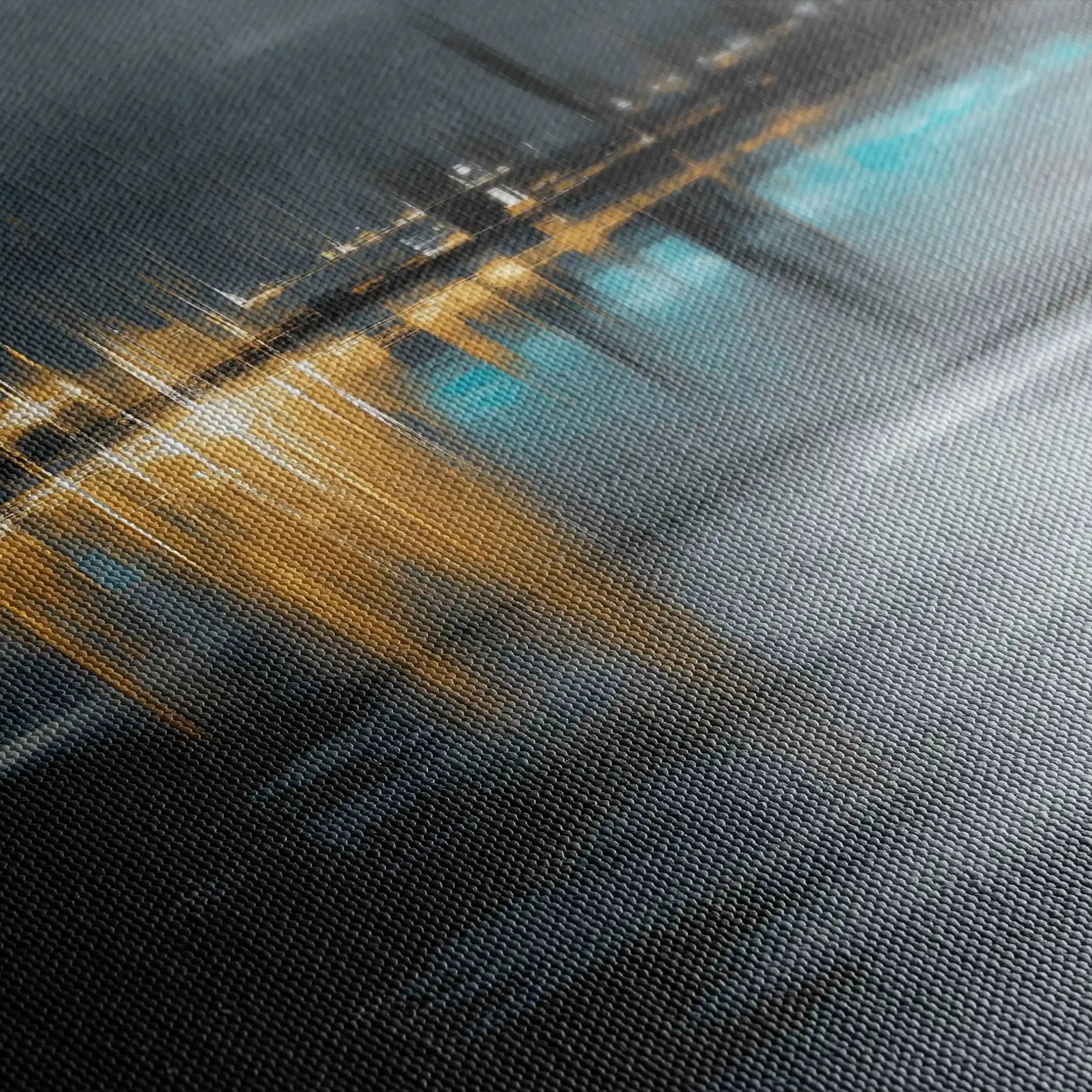 Abstract 929 Canvas Art 60 x 60 cm / Stretched on hidden frame