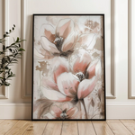 Floral Canvas Wall Art WAD929-F 90 x 60 cm / Stretched on hidden frame