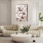 Floral Canvas Wall Art WAD929-F 90 x 60 cm / Stretched on hidden frame