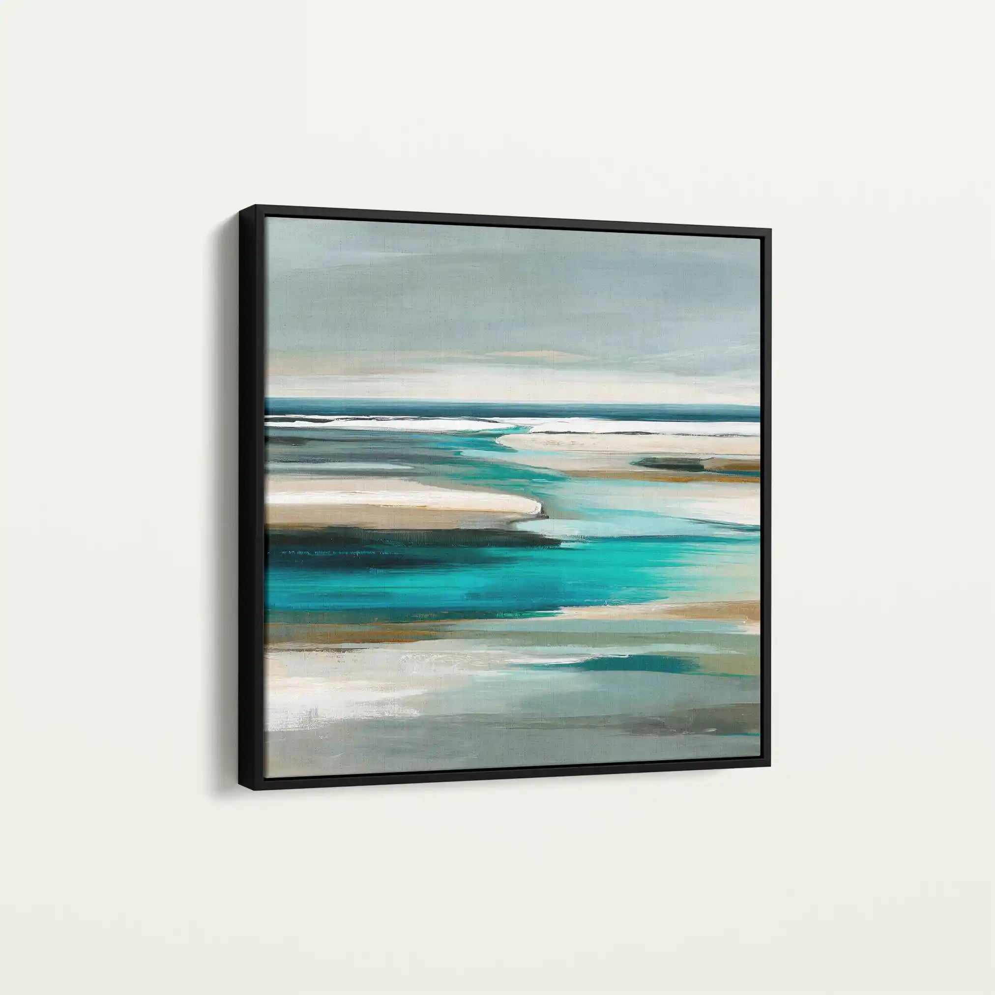 Abstract 930 Canvas Art 60 x 60 cm / Stretched on hidden frame