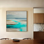 Abstract 931 Canvas Art 60 x 60 cm / Stretched on hidden frame
