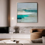 Abstract 932 Canvas Art 60 x 60 cm / Stretched on hidden frame