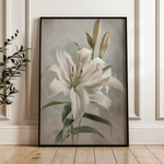 Floral Canvas Wall Art WAD932-F 90 x 60 cm / Stretched on hidden frame
