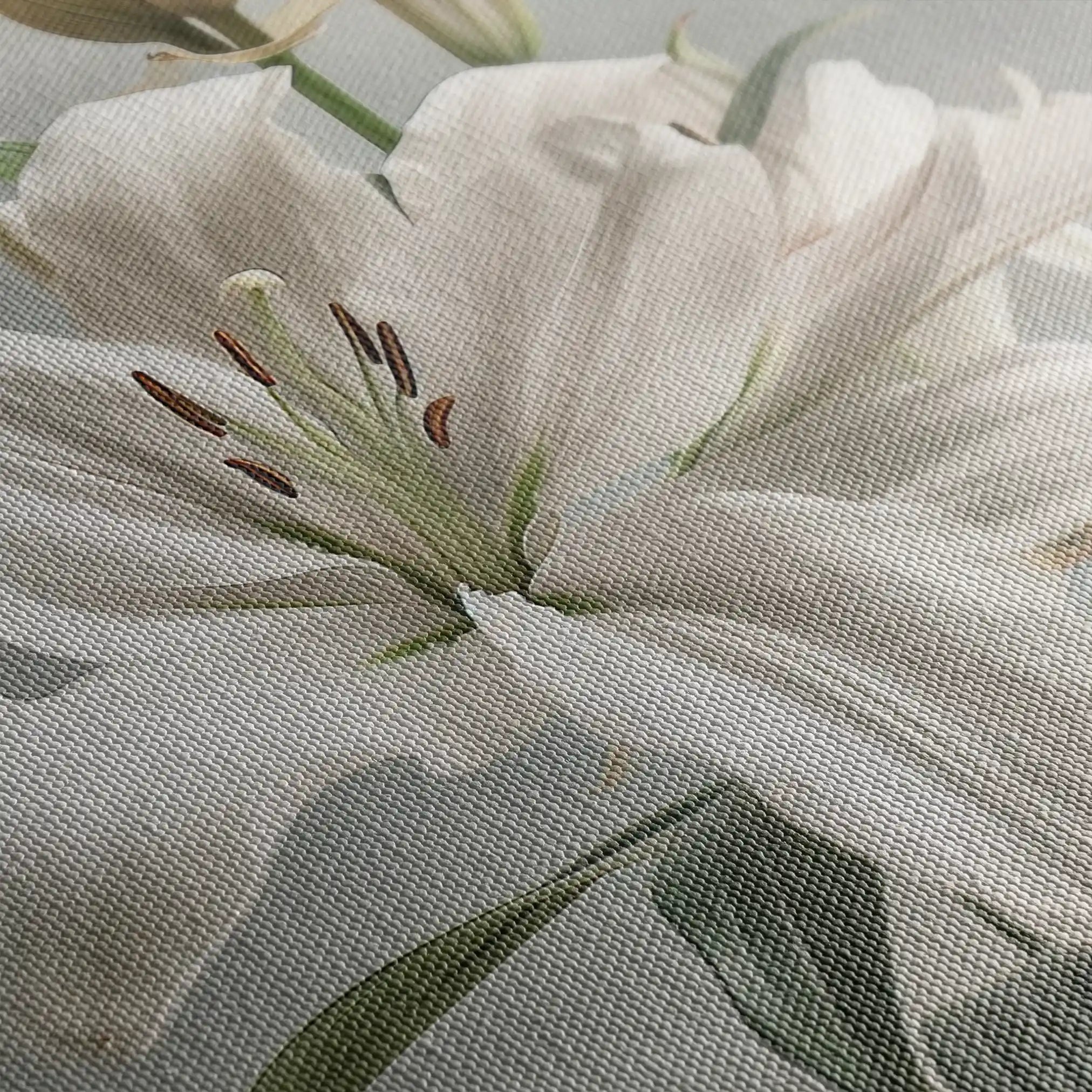 Floral Canvas Wall Art WAD932-F 90 x 60 cm / Stretched on hidden frame