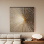 Abstract 934 Canvas Art 60 x 60 cm / Stretched on hidden frame