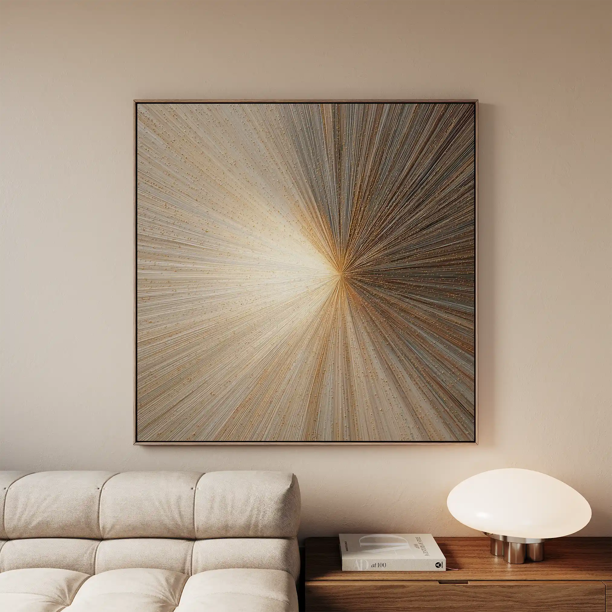 Abstract 934 Canvas Art 60 x 60 cm / Stretched on hidden frame