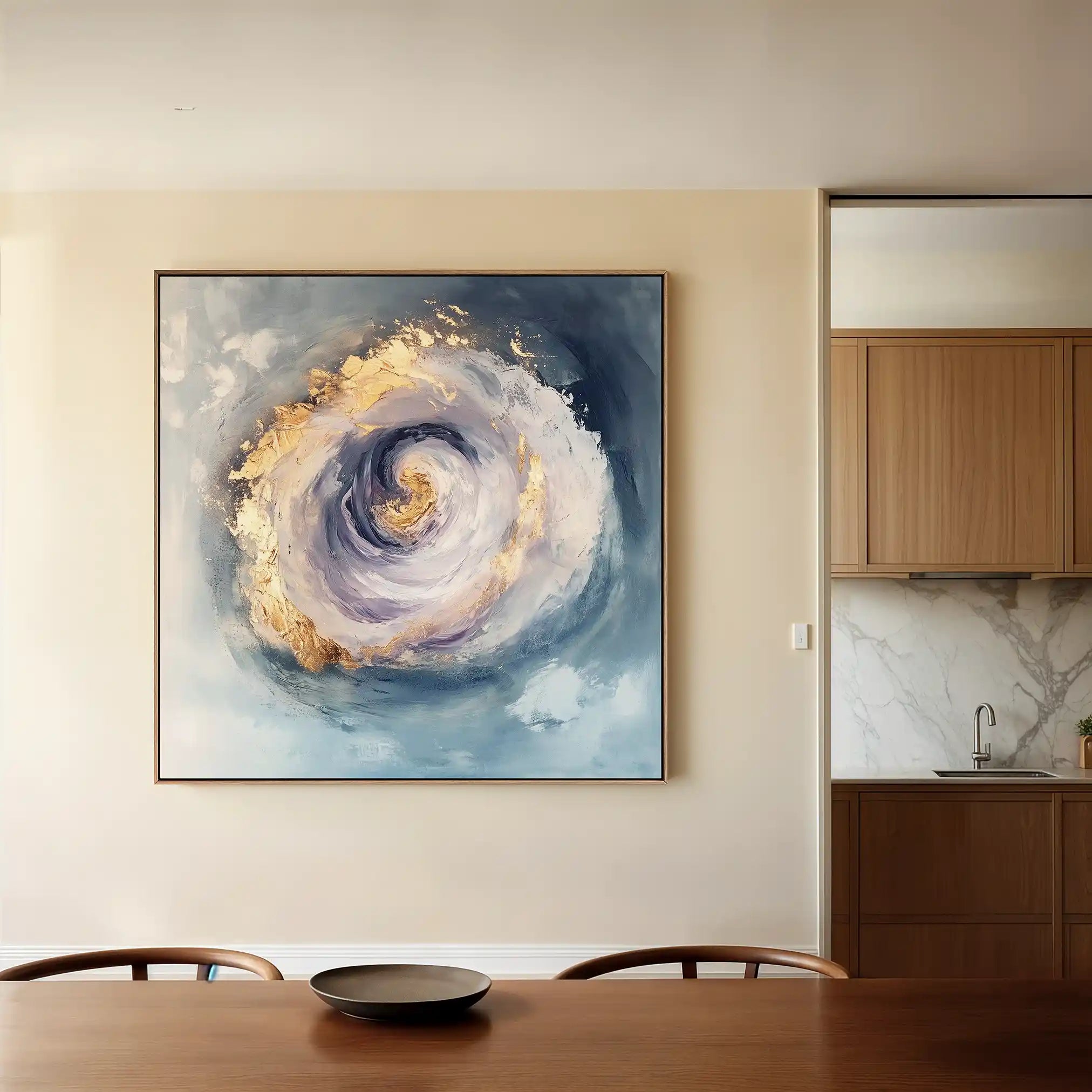 Abstract 937 Canvas Art 60 x 60 cm / Stretched on hidden frame