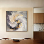 Abstract 938 Canvas Art 60 x 60 cm / Stretched on hidden frame
