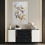 Floral Canvas Wall Art WAD939-F 90 x 60 cm / Stretched on hidden frame