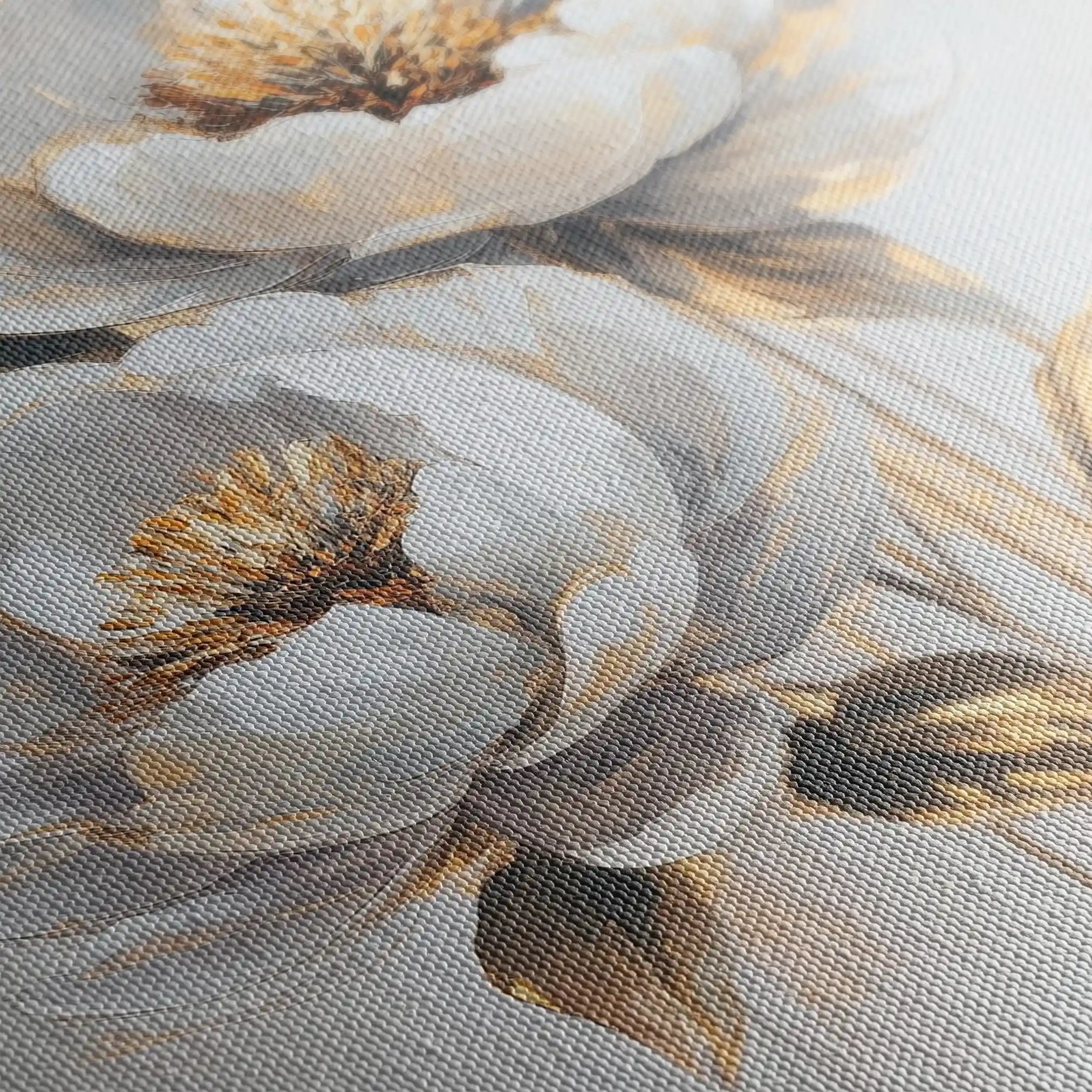 Floral Canvas Wall Art WAD939-F 90 x 60 cm / Stretched on hidden frame