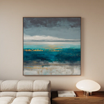 Abstract 940 Canvas Art 60 x 60 cm / Stretched on hidden frame