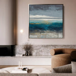 Abstract 940 Canvas Art 60 x 60 cm / Stretched on hidden frame