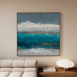 Abstract 941 Canvas Art 60 x 60 cm / Stretched on hidden frame