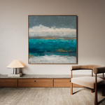 Abstract 941 Canvas Art 60 x 60 cm / Stretched on hidden frame