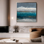 Abstract 941 Canvas Art 60 x 60 cm / Stretched on hidden frame