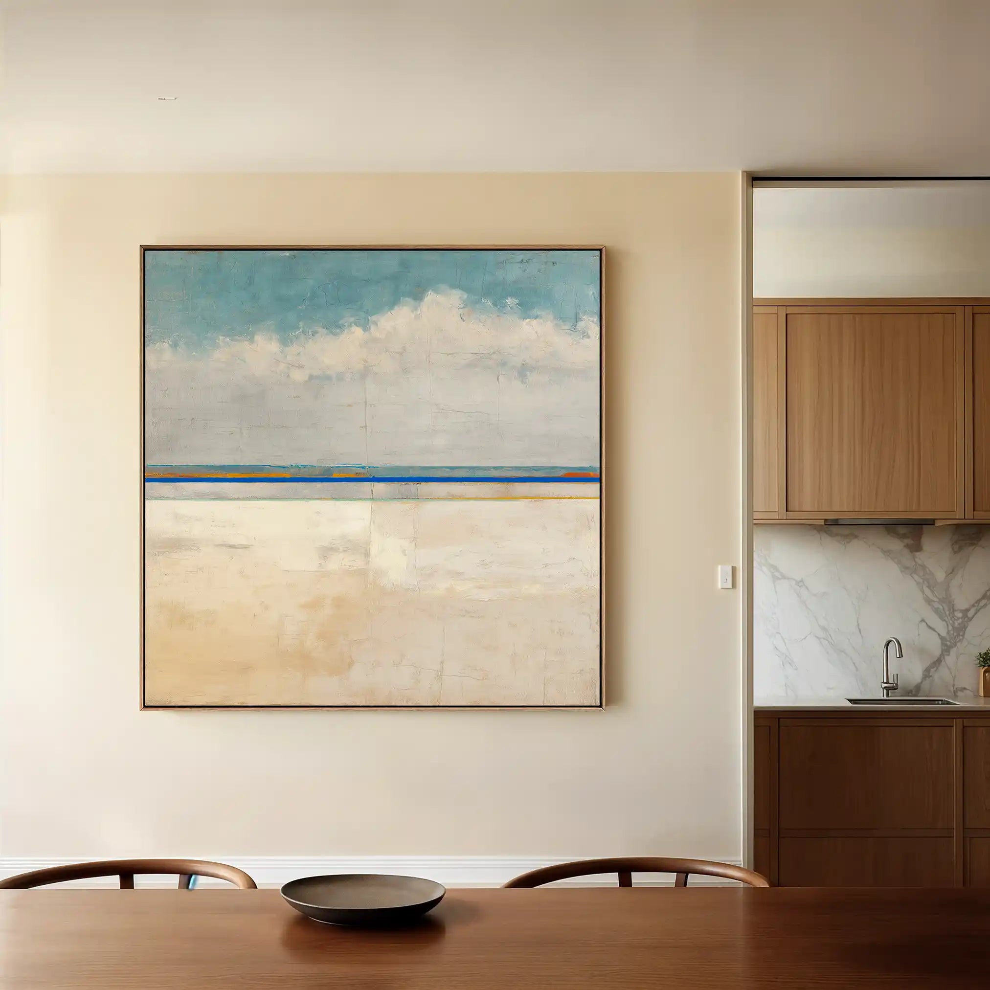 Abstract 942 Canvas Art 60 x 60 cm / Stretched on hidden frame