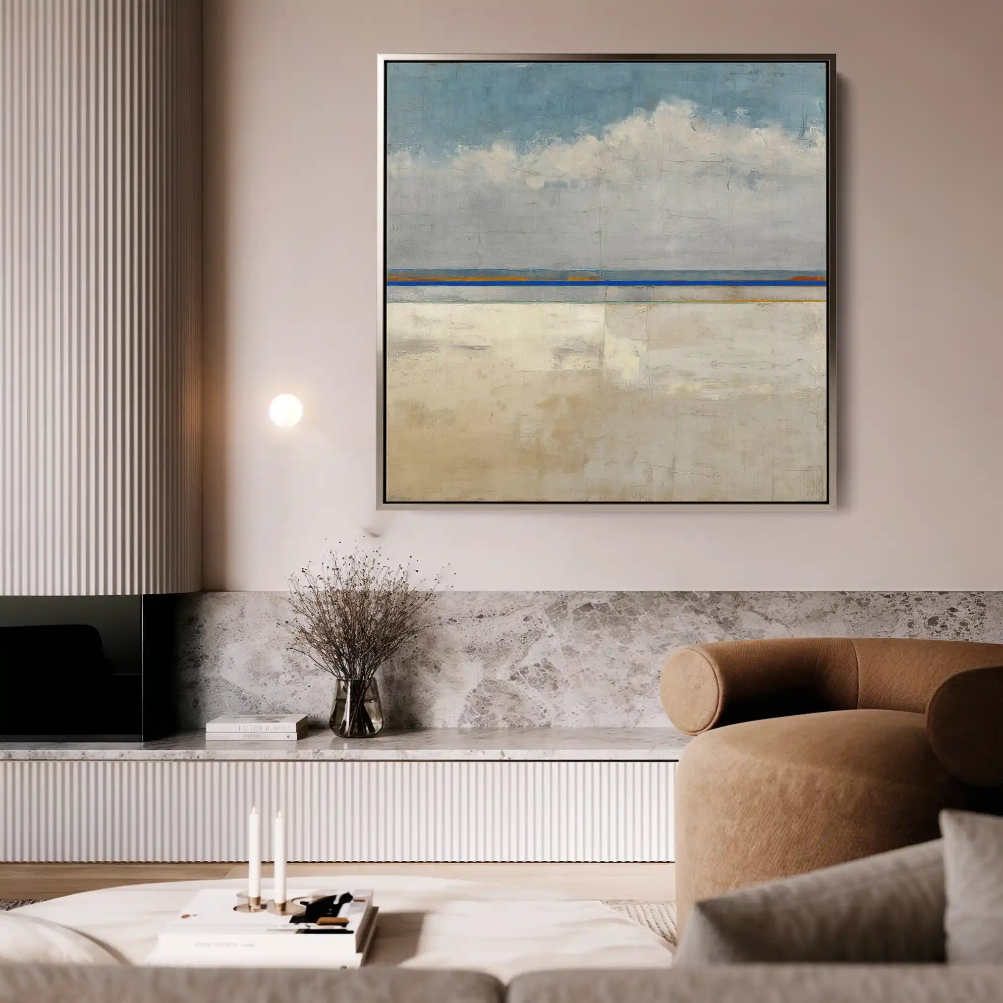 Abstract 942 Canvas Art 60 x 60 cm / Stretched on hidden frame