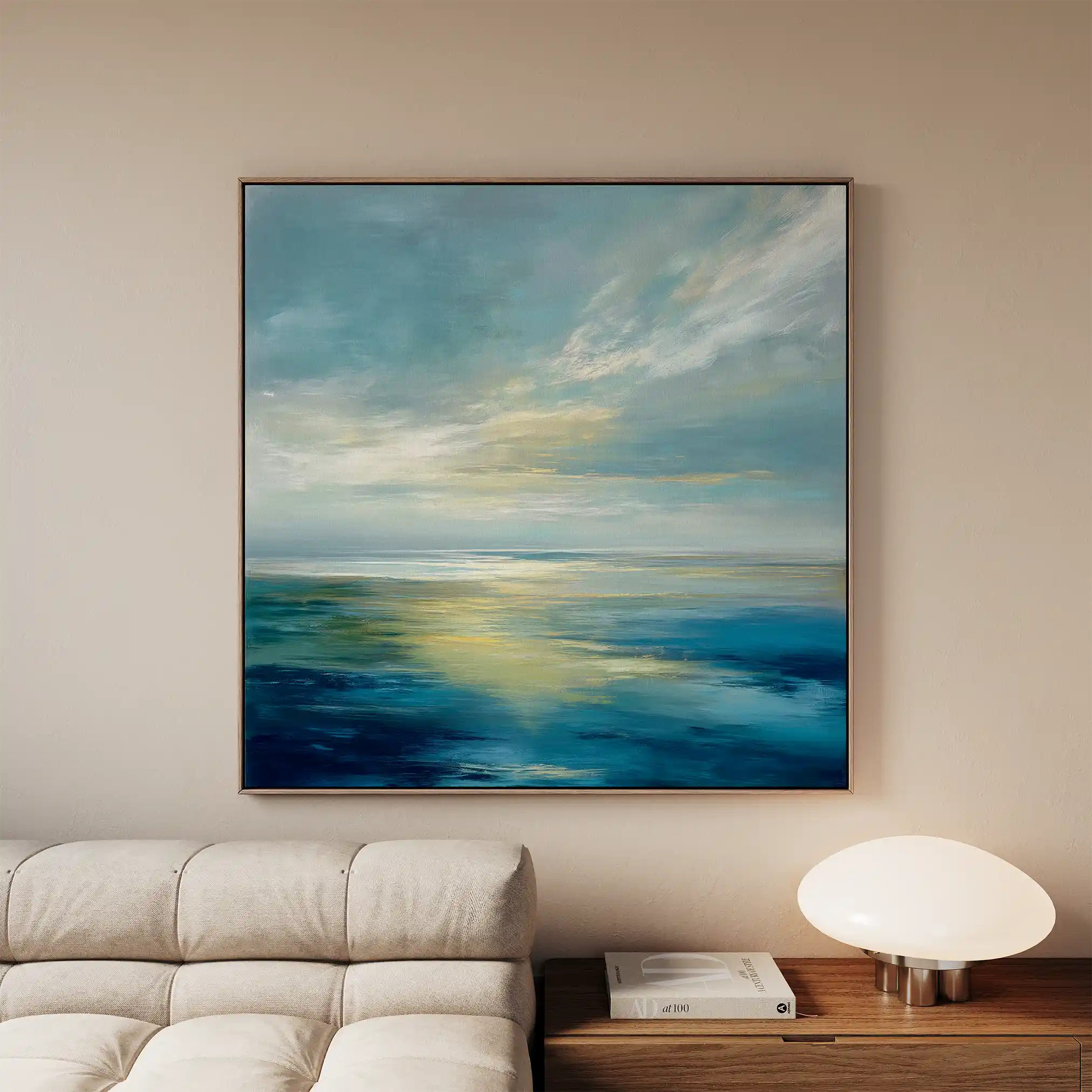 Abstract 943 Canvas Art 60 x 60 cm / Stretched on hidden frame
