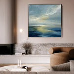 Abstract 943 Canvas Art 60 x 60 cm / Stretched on hidden frame