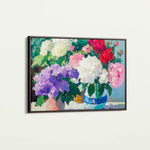 Floral Canvas Wall Art WAD943-F 90 x 60 cm / Stretched on hidden frame