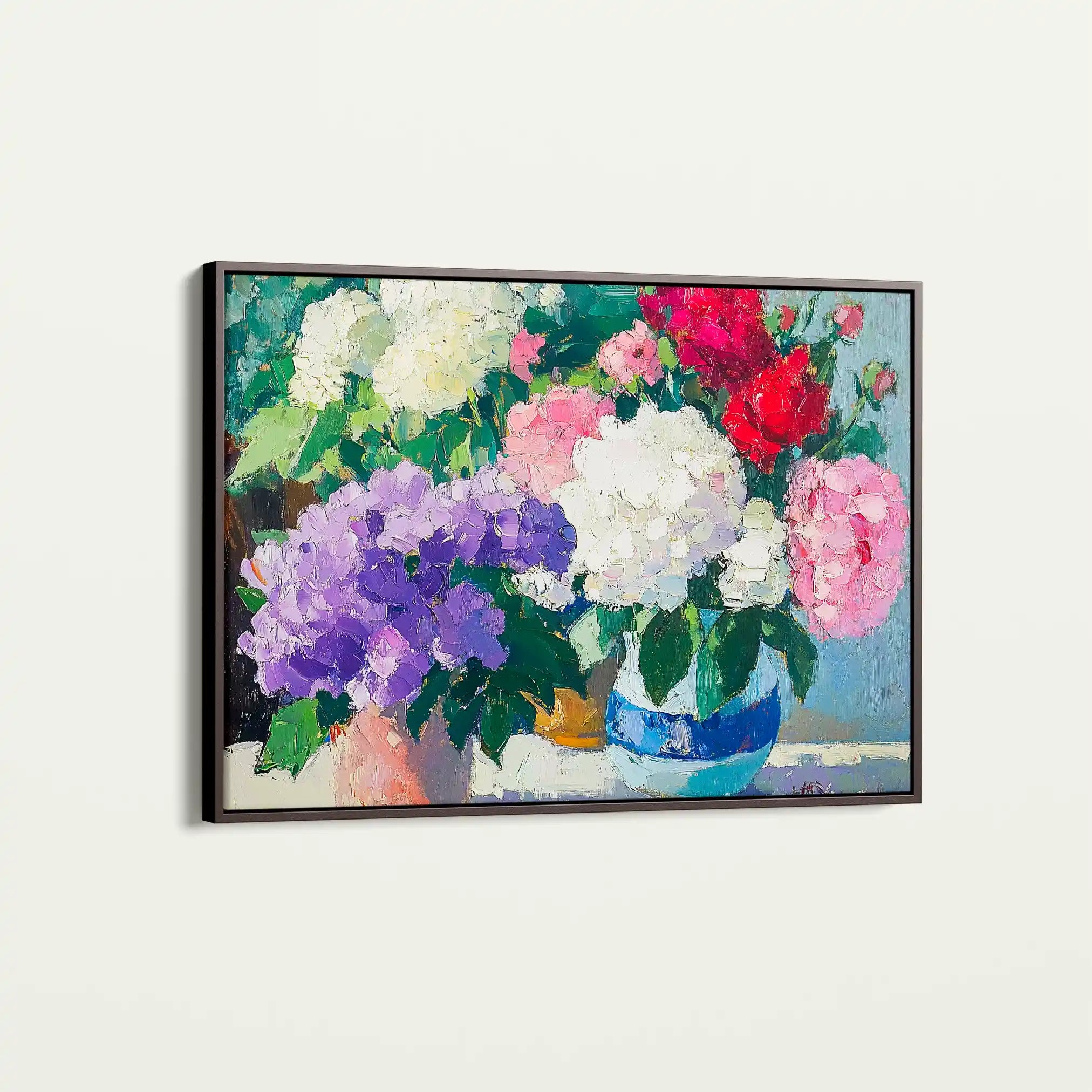 Floral Canvas Wall Art WAD943-F 90 x 60 cm / Stretched on hidden frame