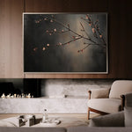 Floral Canvas Wall Art WAD947-F 90 x 60 cm / Stretched on hidden frame