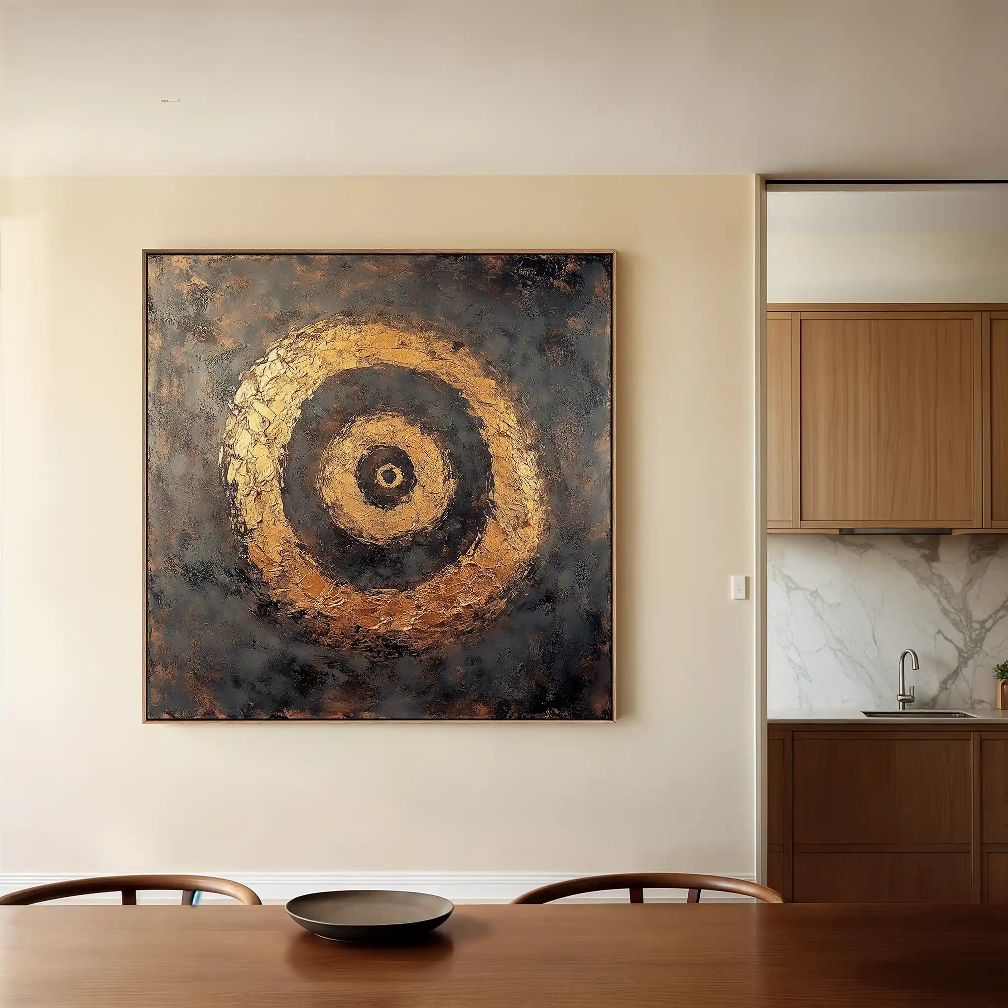 Abstract 948 Canvas Art 60 x 60 cm / Stretched on hidden frame