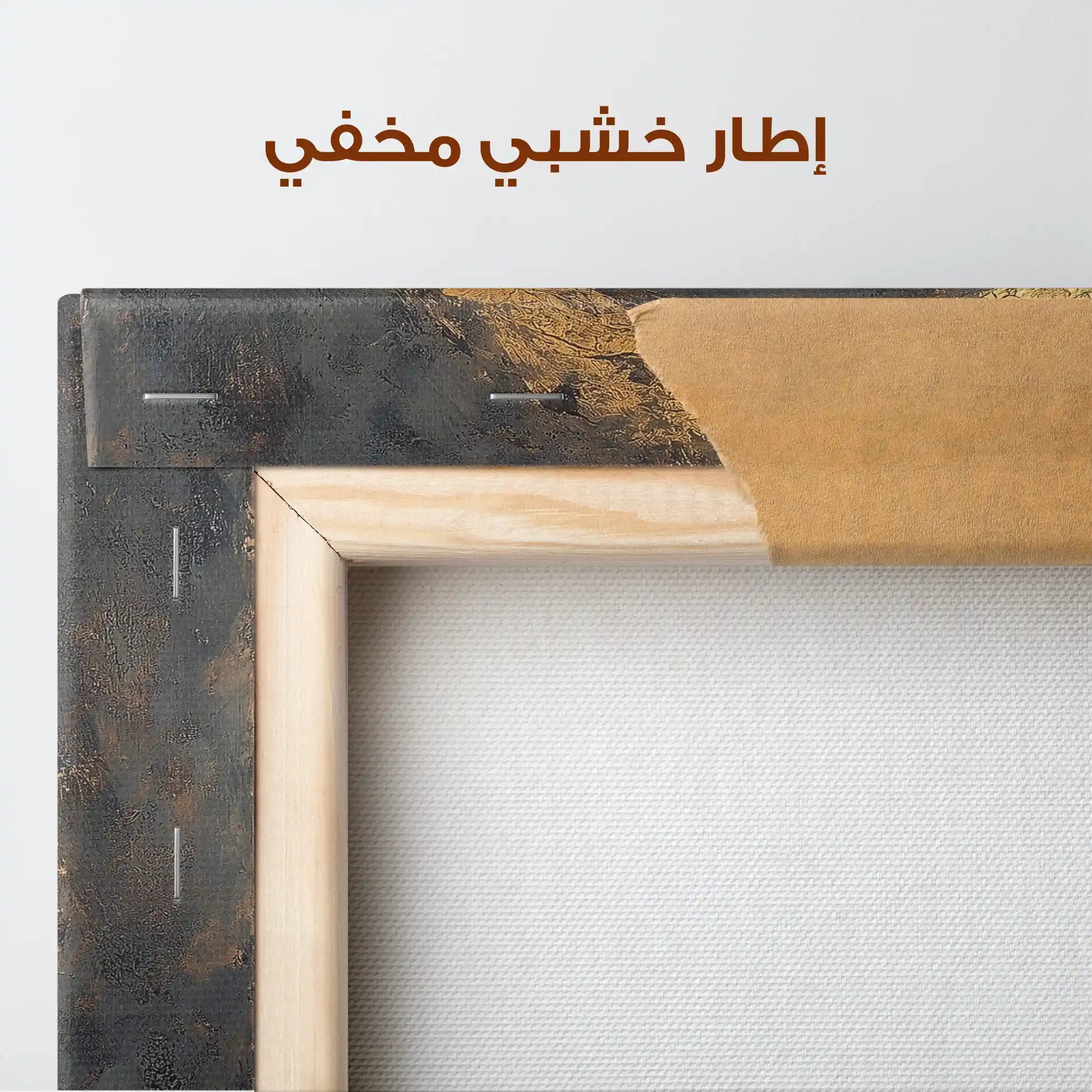 Abstract 948 Canvas Art 60 x 60 cm / Stretched on hidden frame