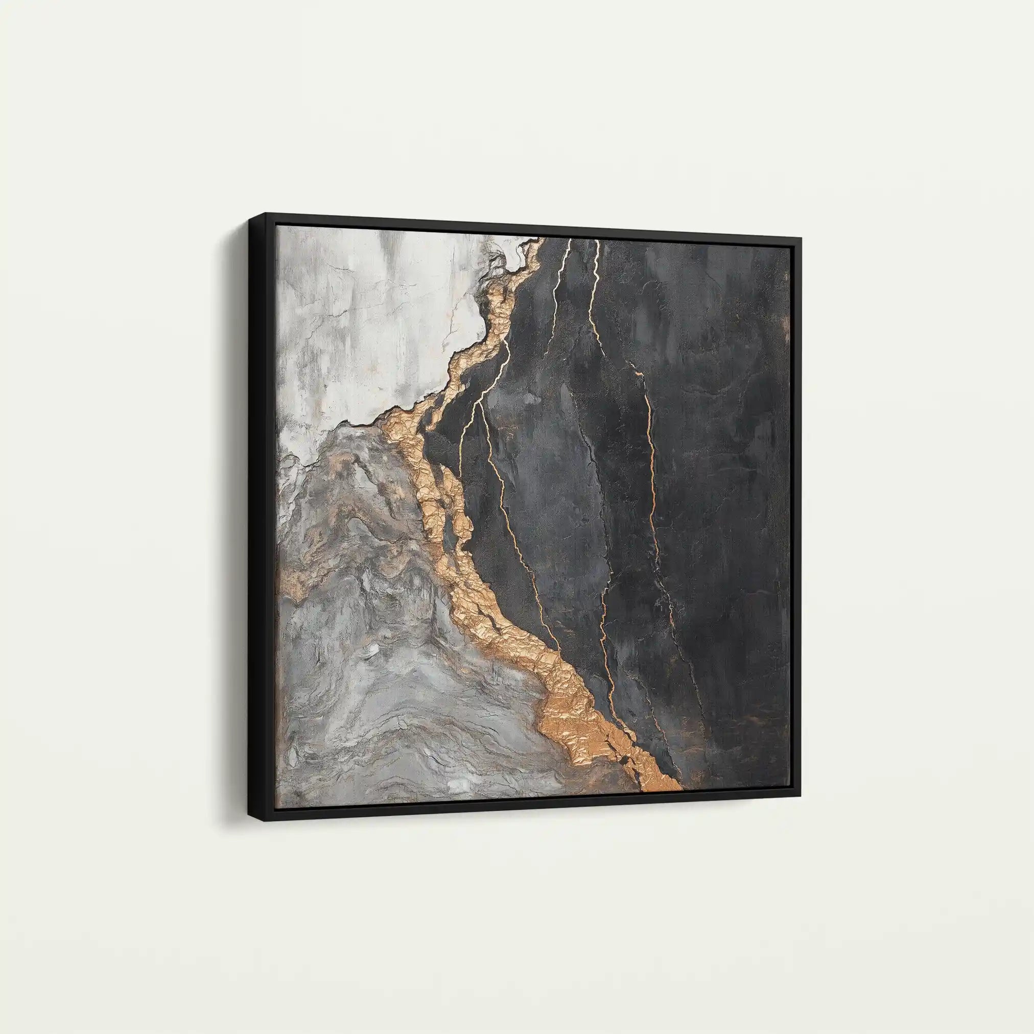 Abstract 949 Canvas Art 60 x 60 cm / Stretched on hidden frame