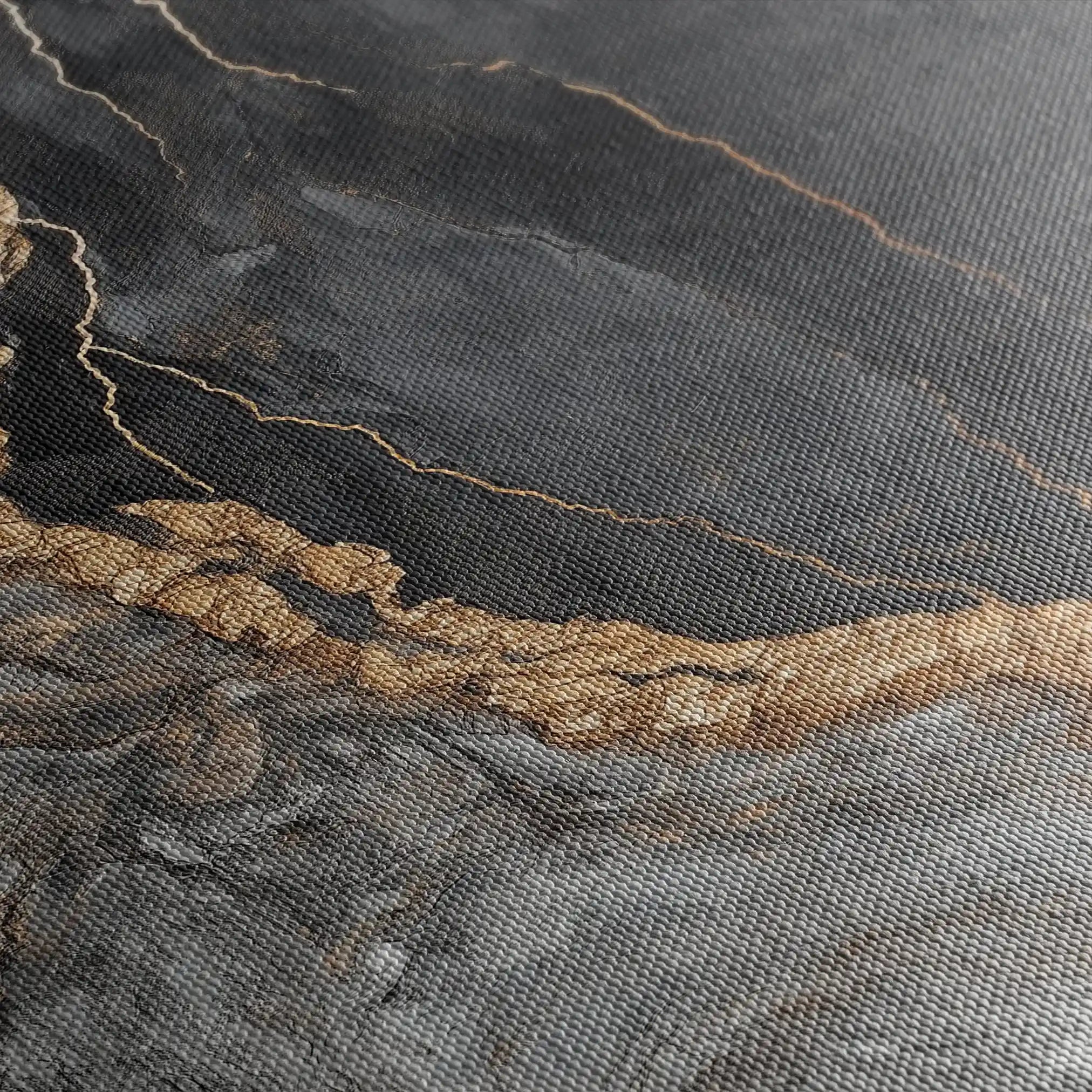 Abstract 949 Canvas Art 60 x 60 cm / Stretched on hidden frame