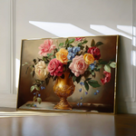 Floral Canvas Wall Art WAD950-F 90 x 60 cm / Stretched on hidden frame