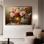 Floral Canvas Wall Art WAD950-F 90 x 60 cm / Stretched on hidden frame