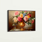 Floral Canvas Wall Art WAD950-F 90 x 60 cm / Stretched on hidden frame