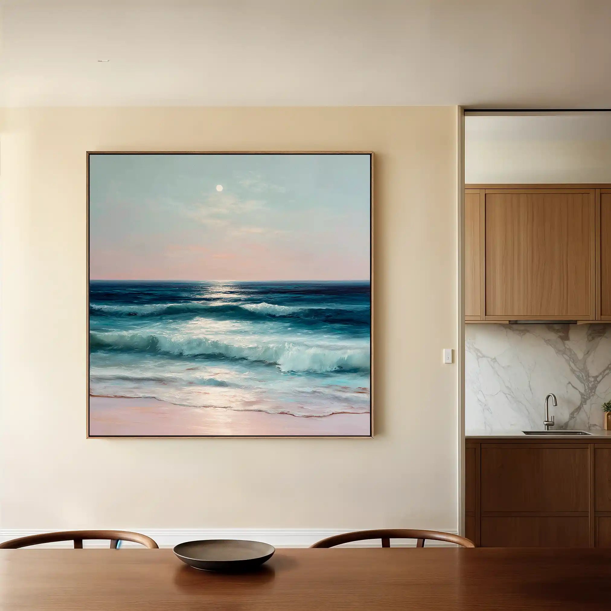 Abstract 951 Canvas Art 60 x 60 cm / Stretched on hidden frame