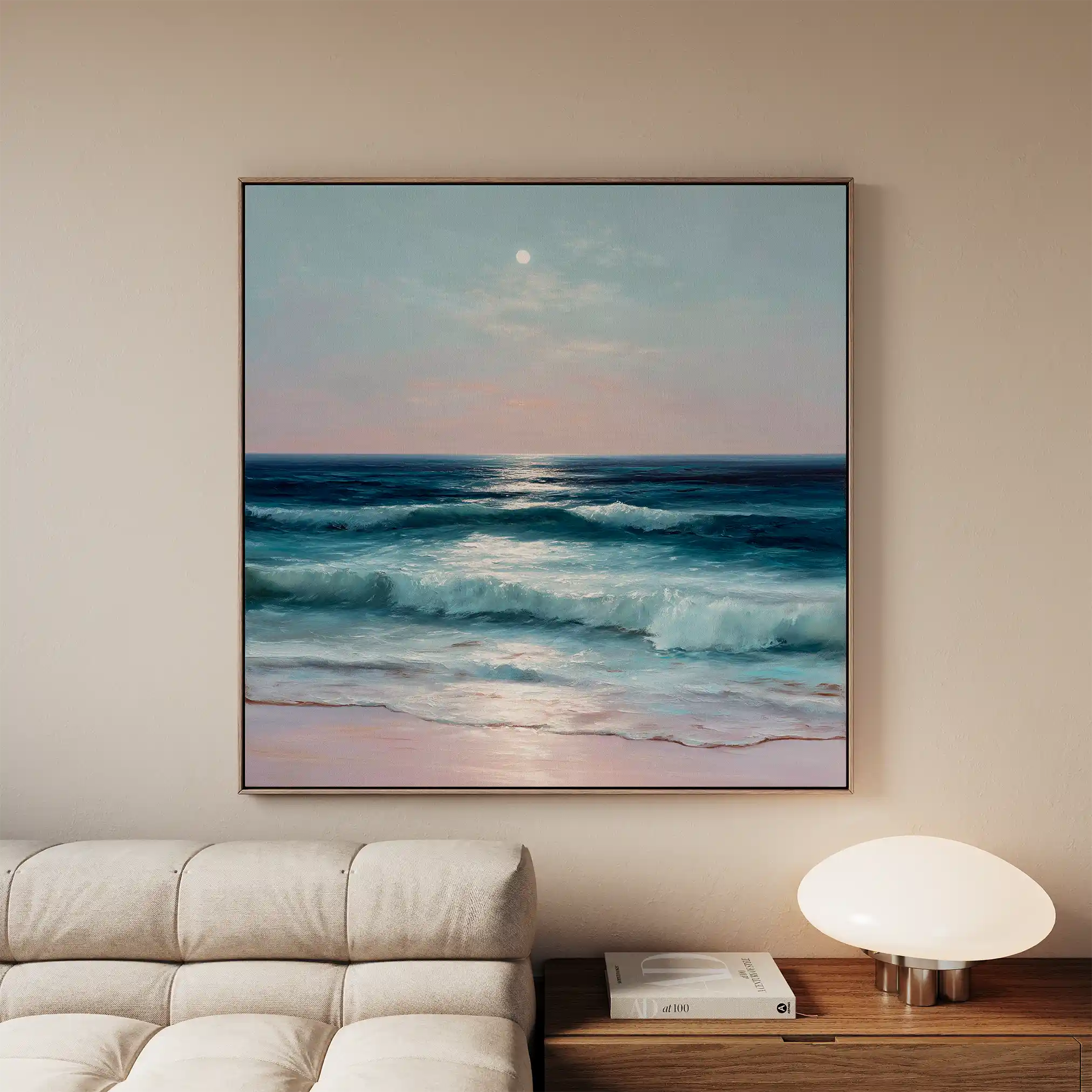 Abstract 951 Canvas Art 60 x 60 cm / Stretched on hidden frame