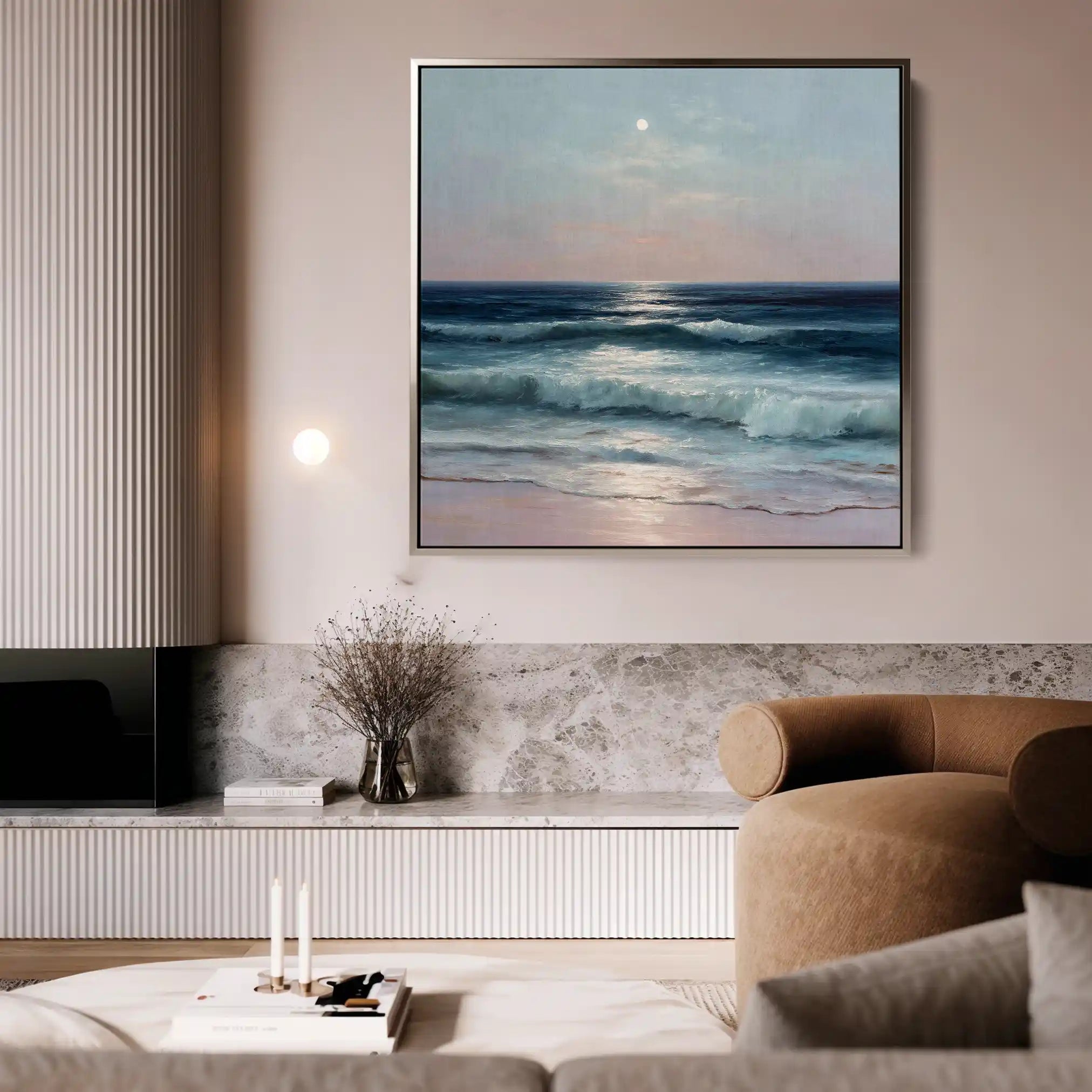 Abstract 951 Canvas Art 60 x 60 cm / Stretched on hidden frame