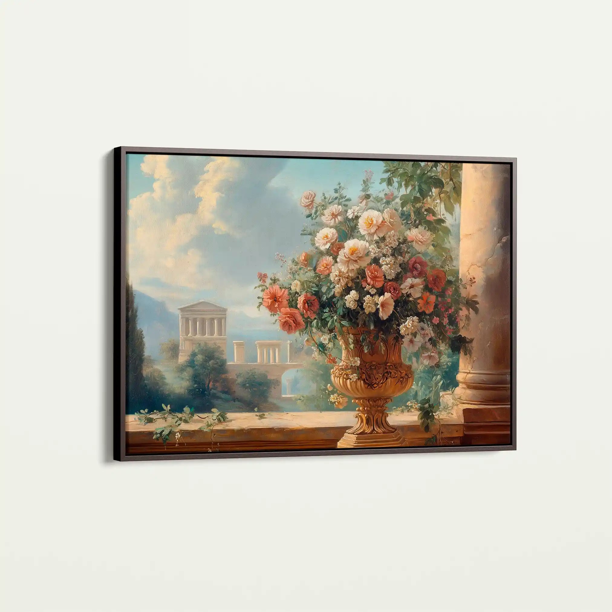 Floral Canvas Wall Art WAD951-F 90 x 60 cm / Stretched on hidden frame