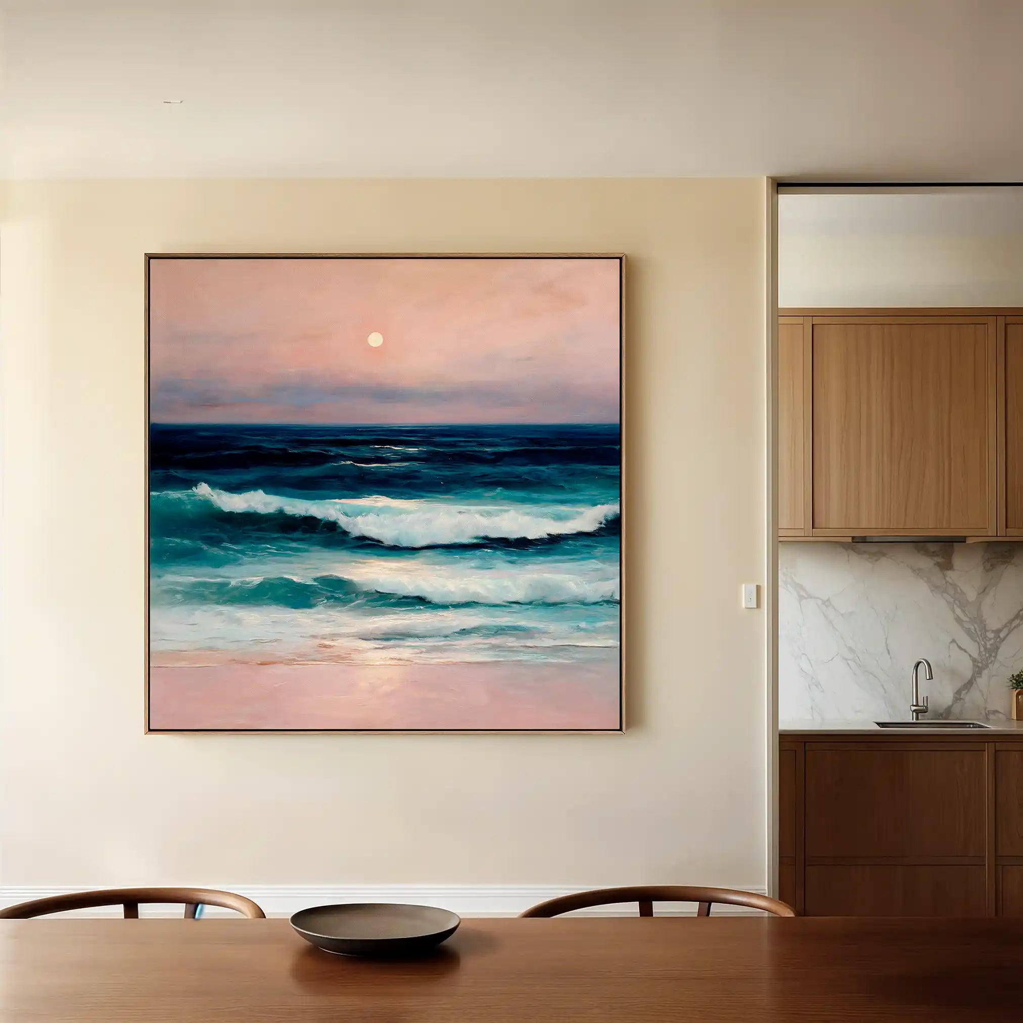 Abstract 952 Canvas Art 60 x 60 cm / Stretched on hidden frame