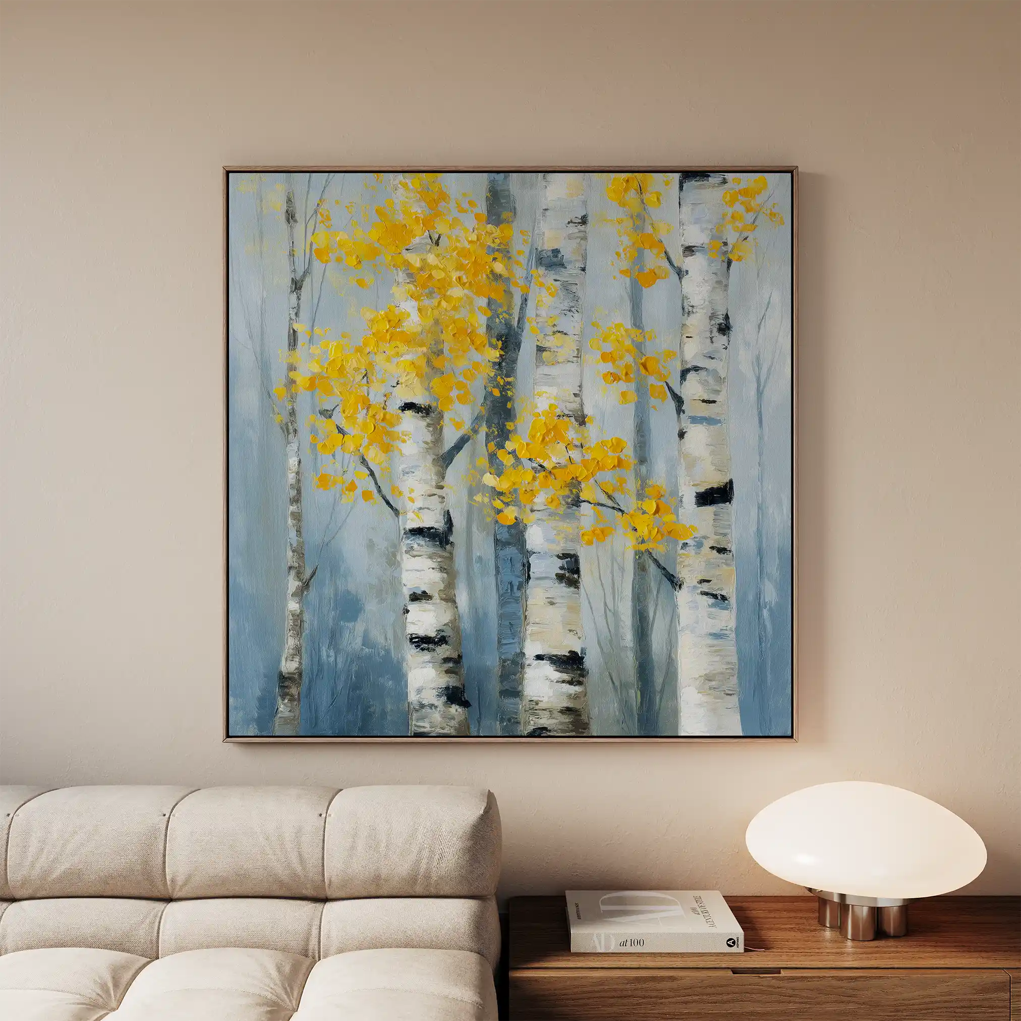Abstract 954 Canvas Art 60 x 60 cm / Stretched on hidden frame