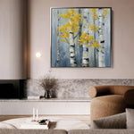 Abstract 954 Canvas Art 60 x 60 cm / Stretched on hidden frame