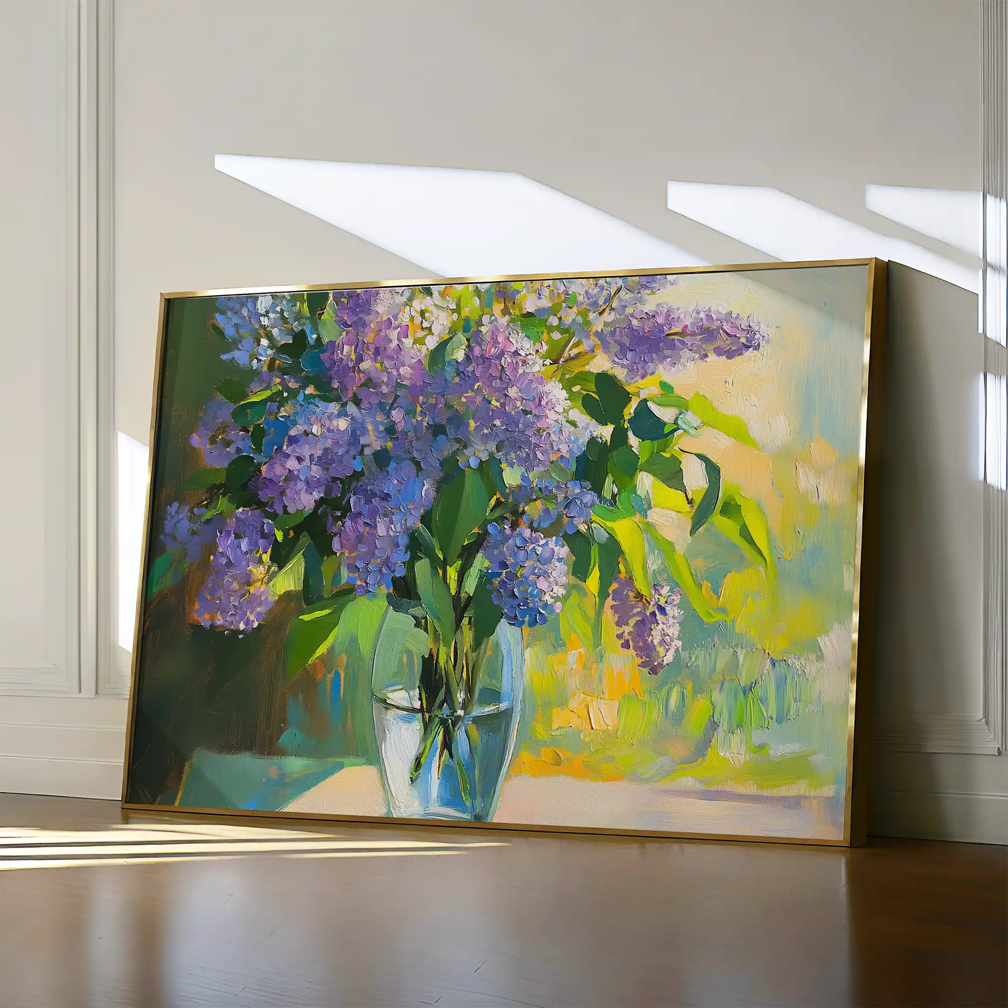 Floral Canvas Wall Art WAD954-F 90 x 60 cm / Stretched on hidden frame