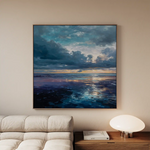 Abstract 955 Canvas Art 60 x 60 cm / Stretched on hidden frame