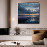 Abstract 955 Canvas Art 60 x 60 cm / Stretched on hidden frame