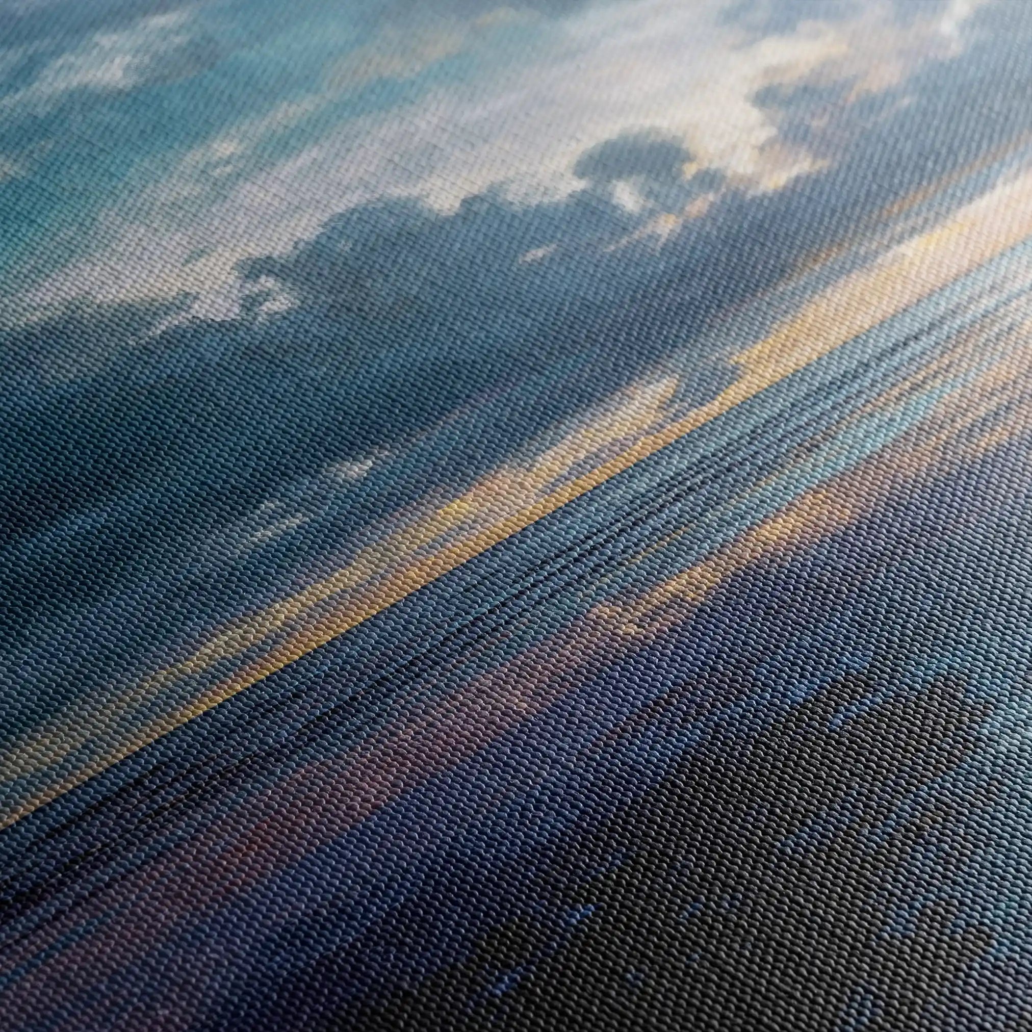 Abstract 955 Canvas Art 60 x 60 cm / Stretched on hidden frame