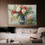 Floral Canvas Wall Art WAD957-F 90 x 60 cm / Stretched on hidden frame